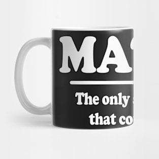 Math The Only Subject That Counts Mug